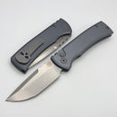Chaves Pro-Tech Redencion 229 Auto w/ Gray Handle & Tanto S35VN