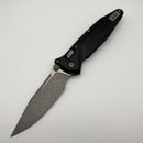 Factory Blem Microtech Socom Delta Ram-Lok w/ Black Aluminum Handles & Apocalyptic M390MK 159RL-10AP