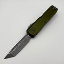 Factory Blem Microtech UTX-85 Gen IV w/ OD Green Handle & Apocalyptic T/E M390MK 12334-10APOD