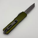 Factory Blem Microtech UTX-85 Gen IV w/ OD Green Handle & Apocalyptic T/E M390MK 12334-10APOD