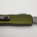 Factory Blem Microtech UTX-85 Gen IV w/ OD Green Handle & Apocalyptic T/E M390MK 12334-10APOD