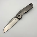 Pre-Owned Microtech Marfione Select MSI RAM LOK Mini Slab Side Titanium Handles w/ Double Vapor Accents & Bronze Accents & Stonewash M390MK 210M-10MS2