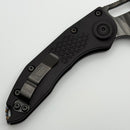 Marfione Custom Knives & Borka Blades Stitch Auto w/ Rocked DLC M390 (Consignment)