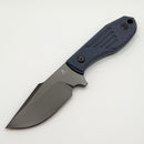 Tenable Knives Tiny Dancer w/ Light Blue Gray G10 Handles & Gray D2 G014A3