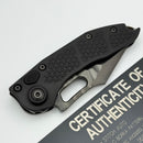 Marfione Custom Knives & Borka Blades Stitch Auto w/ Rocked DLC M390 (Consignment)