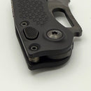 Marfione Custom Knives & Borka Blades Stitch Auto w/ Rocked DLC M390 (Consignment)