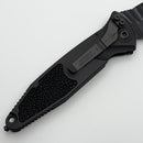 Marfione Custom & Borka Blades Socom Elite Auto w/ Stingray Inlaid Handles & Rocked DLC M390 (Consignment)
