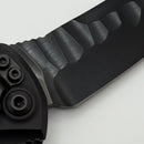Marfione Custom & Borka Blades Socom Elite Auto w/ Stingray Inlaid Handles & Rocked DLC M390 (Consignment)