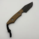 Pre-Owned Heretic Kobold FDE G-10 Handles w/ Serrated DLC Bowie MagnaCut Fixed Blade H065-6B-FDE/G10