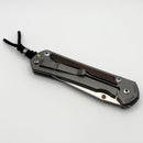 Chris Reeves Large Sebenza 31 Macassar Inlay & Tanto MagnaCut (Consignment)