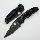 Spyderco Edgerati w/ Black Aluminum Handles & DLC S30V C266BKALBKP