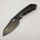 Pre-Owned Custom Knife Factory & Rotten Design EVO 1.1 Polished DLC Ti Handles w/ M398