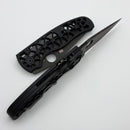 Spyderco Edgerati w/ Black Aluminum Handles & DLC S30V C266BKALBKP
