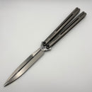 Pre-Owned Poikilo Blade Nova S1 Titanium Handles w/ Pearlescent M390