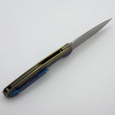 Custom Knife Factory FIF18 Tumbled Titanium Handles & M398 (In House Modified)