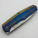 Custom Knife Factory FIF18 Tumbled Titanium Handles & M398 (In House Modified)