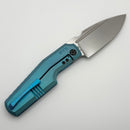 Custom Knife Factory GTK Elementak w/ Anodized Titanium Handles & M398 (In House Modified)