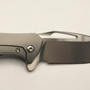 Koenig Arius Flipper with Titanium Handles & M390 Brightwashed w/PF (Consignment)