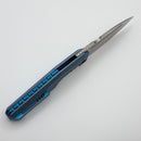 Custom Knife Factory GTK Elementak w/ Anodized Titanium Handles & M398 (In House Modified)