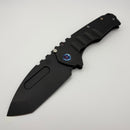Pre-Owned Medford Knife Praetorian T DLC Tanto 20CV & DLC Handle w/ Flamed Hardware