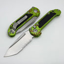 Microtech Knives LUDT Gen III Zombie Tech Tanto Partial Serrated 1136-11Z