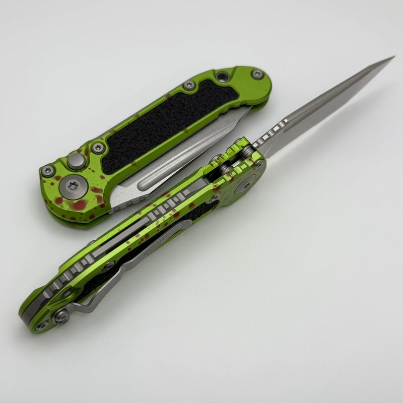 Microtech Knives LUDT Gen III Zombie Tech Tanto Partial Serrated 1136-11Z