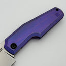 Custom Knife Factory GTK Elementak w/ Anodized Tumbled Titanium Handles & M398 (In House Modified)