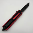 Pre-Owned Microtech Scarab 2 Gen 3 Spine Fluted S/E Tactical Standard w/ Red Handle 1278-1RD