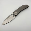 Pre-Owned Yan Knives Chevron - Titanium Handles & MagnaCut