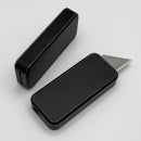 Rivery Manufacturing Zero Knurled Worn Black Pattern Aluminum w/ Changeable Razor Blade