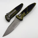 Microtech Socom Elite Auto OD Green w/ S/E Partial Serrated Apocalyptic 160A-11APOD
