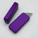 Rivery Manufacturing Zero Original Purple CadLab CNC Collab Aluminum w/ Changeable Razor Blade