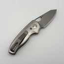 Pre-Owned TRM Holier Nerd Titanium 3D Pinstripe Handles & MagnaCut