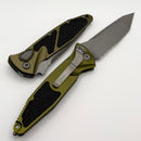 Microtech Socom Elite T/E Auto Partial Serrated Apocalyptic & OD Green 161A-11APOD