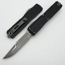 Microtech Ultratech EX - ZBP Interceptor Apocalyptic w/ Natural Clear Milled Handle Signature Series 1117EX-10APS