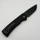 Pre-Owned Chaves Pro-Tech Redencion 229 Auto w/ Black Handle & DLC Tanto S35VN