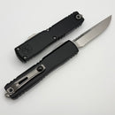 Microtech Ultratech Gen IV Partial Serrated S/E w/ Black Handle 11214-11