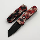 Pro-Tech Runt 5 w/ Crimson Tiger Camo Handle & DLC MagnaCut Reverse Tanto R5403-CTC