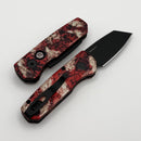 Pro-Tech Runt 5 w/ Crimson Tiger Camo Handle & DLC MagnaCut Reverse Tanto R5403-CTC