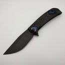 Pre-Owned Custom Knife Factory UMMU Dalawa 2 w/ Carbon Fiber & DLC M398