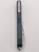 Pre-Owned Microtech Ultratech Hellhound Stonewash Standard & Black 119-10S