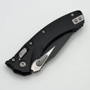 Microtech Amphibian Mini RAM LOK Black Aluminum & Tactical Standard M390MK 137MRL-1