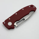 Demko Knives MG AD20S V2 Kopis CPM-20CV & Red G-10 Handles