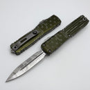 Microtech Ultratech Gen IV D/E OD Green Flag Pixel 11224-10TAOD
