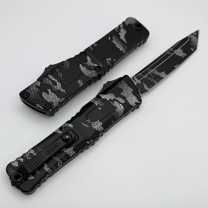 Microtech Knives Combat Troodon Gen III Black Pixel Camo Tanto 1144-1PXC