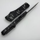 Microtech Knives Combat Troodon Gen III Black Pixel Camo Tanto 1144-1PXC