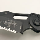 Factory Blem Microtech Borka Stitch Tactical Partial Serrated 169-2T