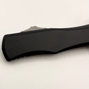Factory Blem Microtech Knives Hera II Apocalyptic Double Edge w/ Black Handle 1702-10AP