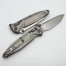 Marfione Select Microtech Socom Delta Ram-Lok Titanium Handles w/ Flamed Accents & Tanto Stonewash M390MK 163RL-10MS5