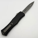Factory Blem Microtech Knives Hera II Apocalyptic Double Edge w/ Black Handle 1702-10AP